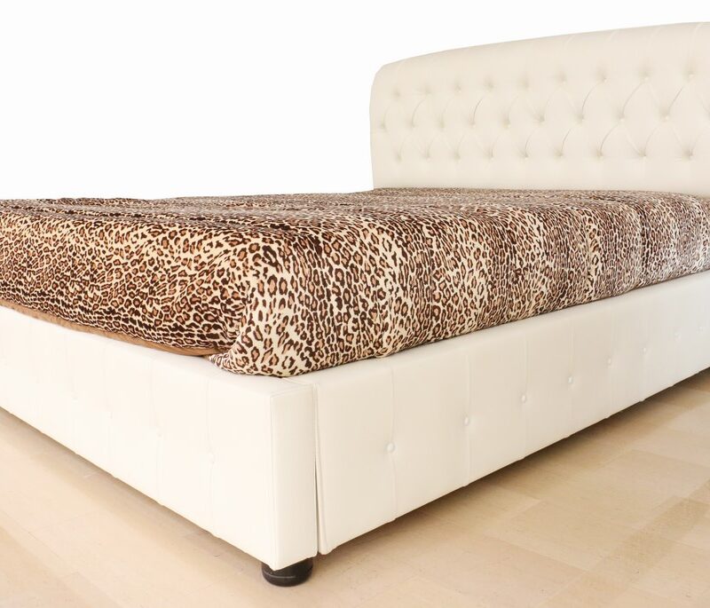 Letto contenitore in stile moderno GHIACCIO
