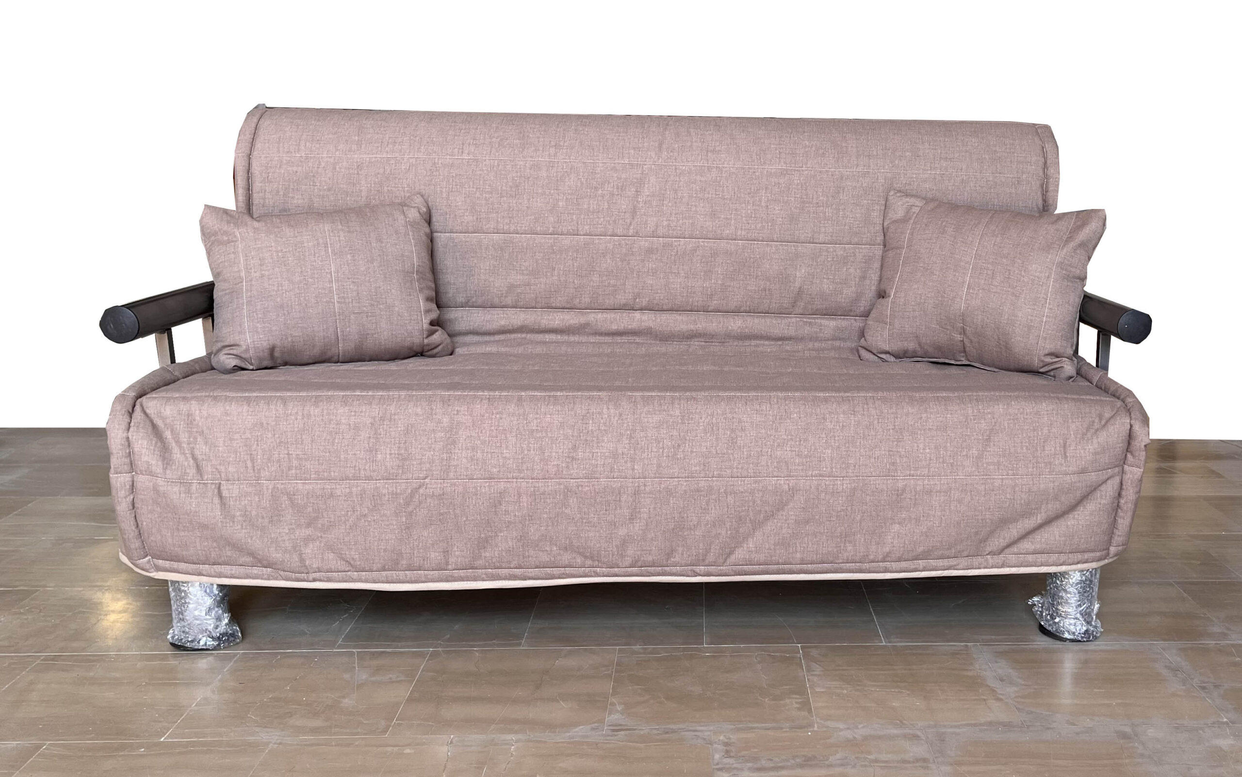 Divano-letto stile moderno in tessuto sfoderabile ROSSO o BLU - immagine 7