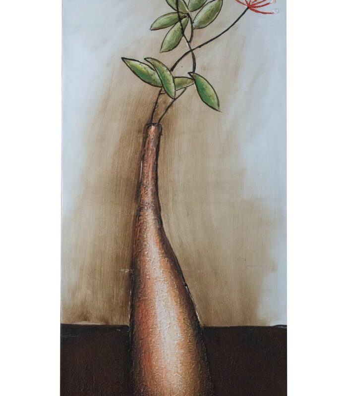 Quadro stampa su tela “Vaso bronzo”