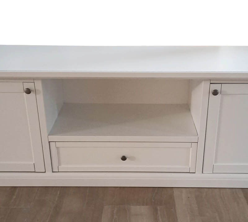 Mobile porta TV in stile contemporaneo BIANCO