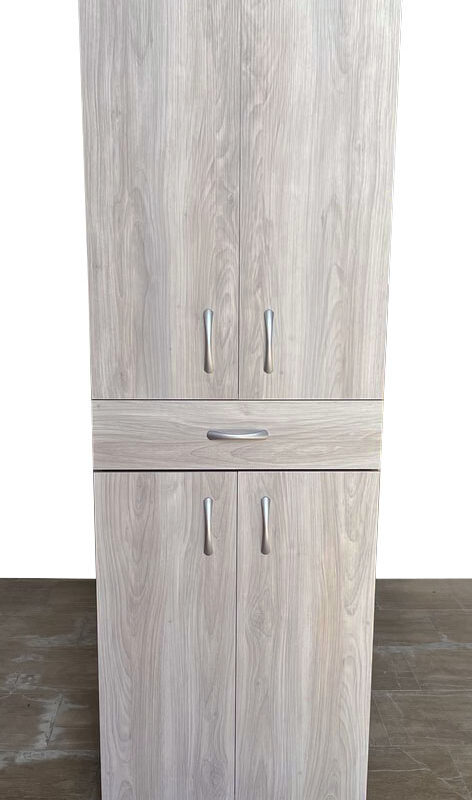 Armadietto MULTIUSO in stile moderno GHIACCIO E OLMO