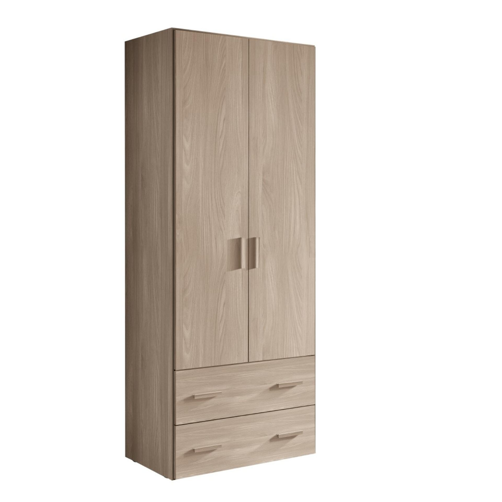 Armadio in stile moderno bianco frassinato - immagine 2